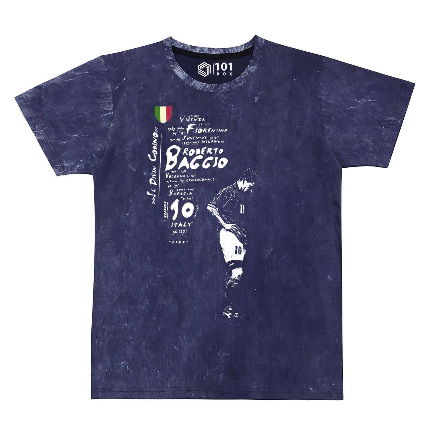 Roberto Baggio T-Shirt Jersey Shirt Kit Top