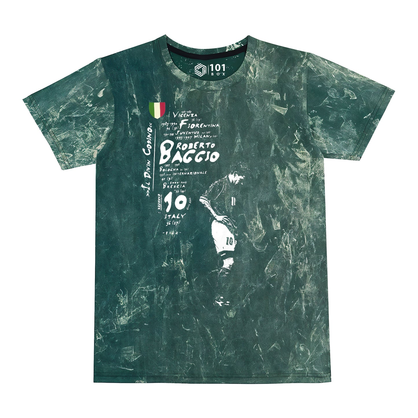 Roberto Baggio T-Shirt Jersey Shirt Kit Top