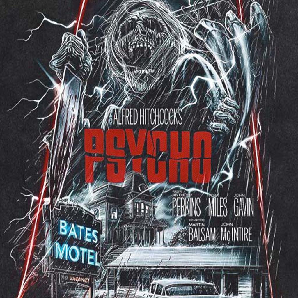 Psycho T-Shirt - XXXL Print