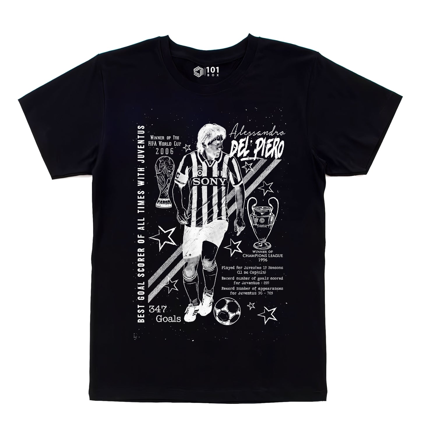 Alessandro Del Piero T-Shirt Jersey Shirt Kit Top