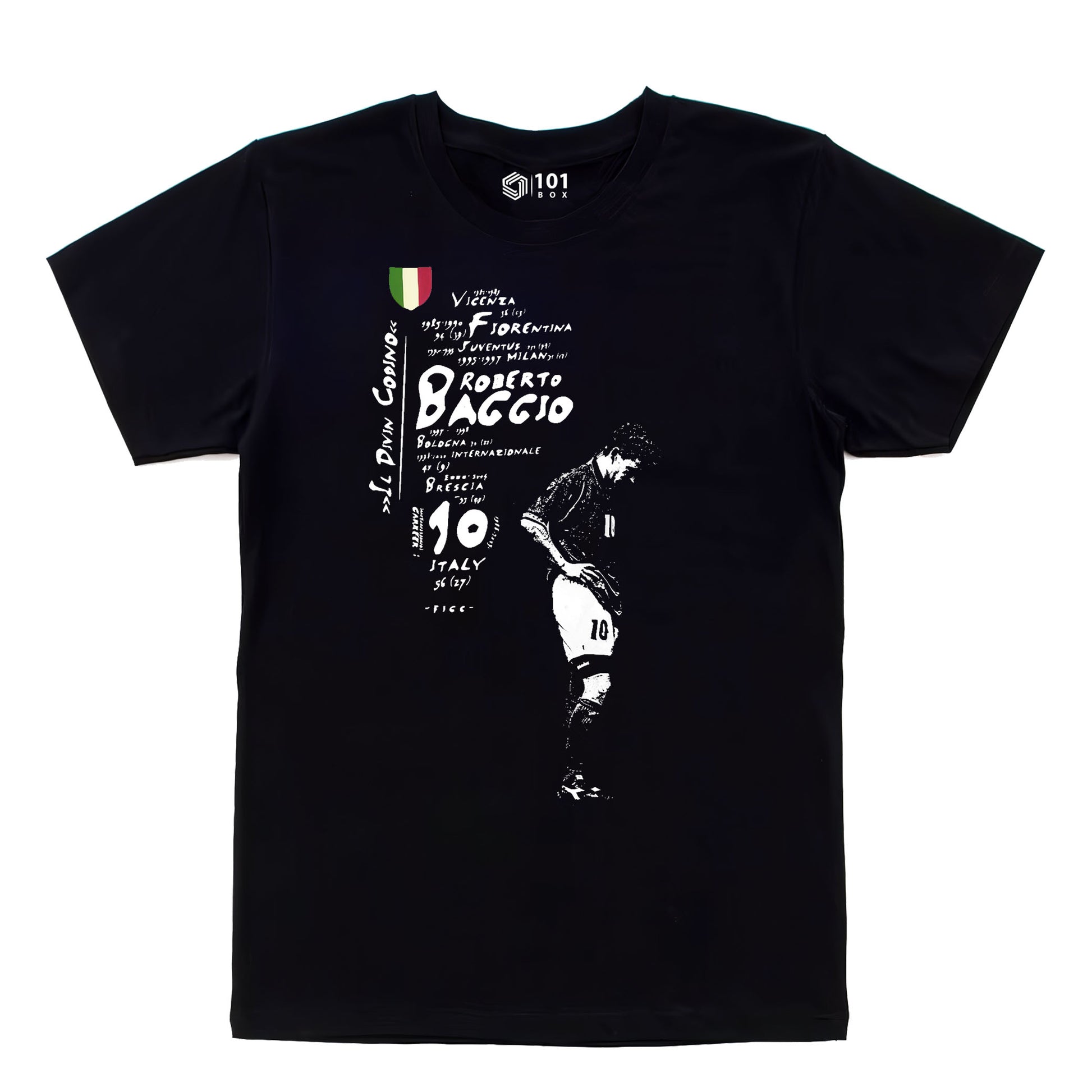 Roberto Baggio T-Shirt Jersey Shirt Kit Top