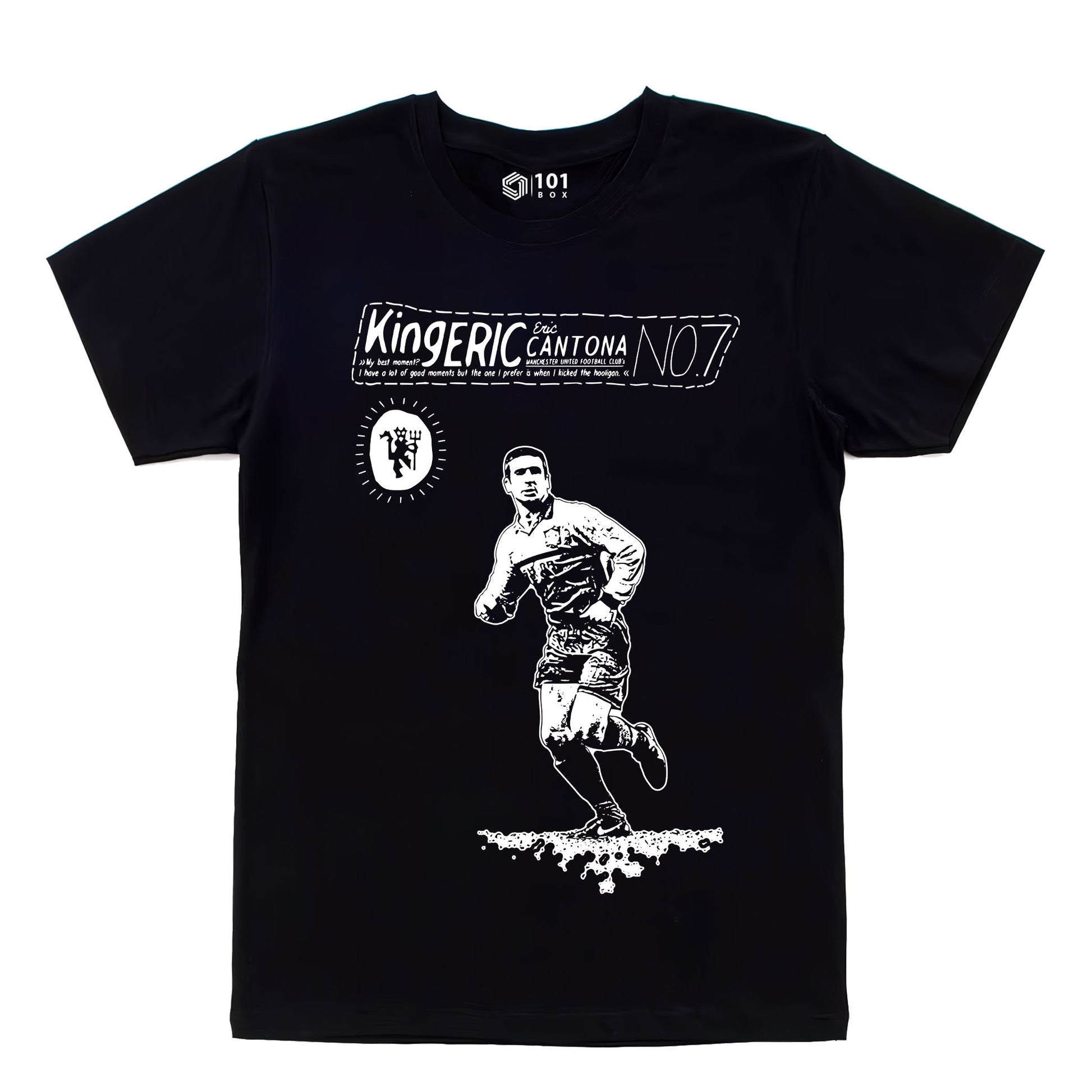 Eric Cantona T-Shirt Jersey Shirt Kit Top