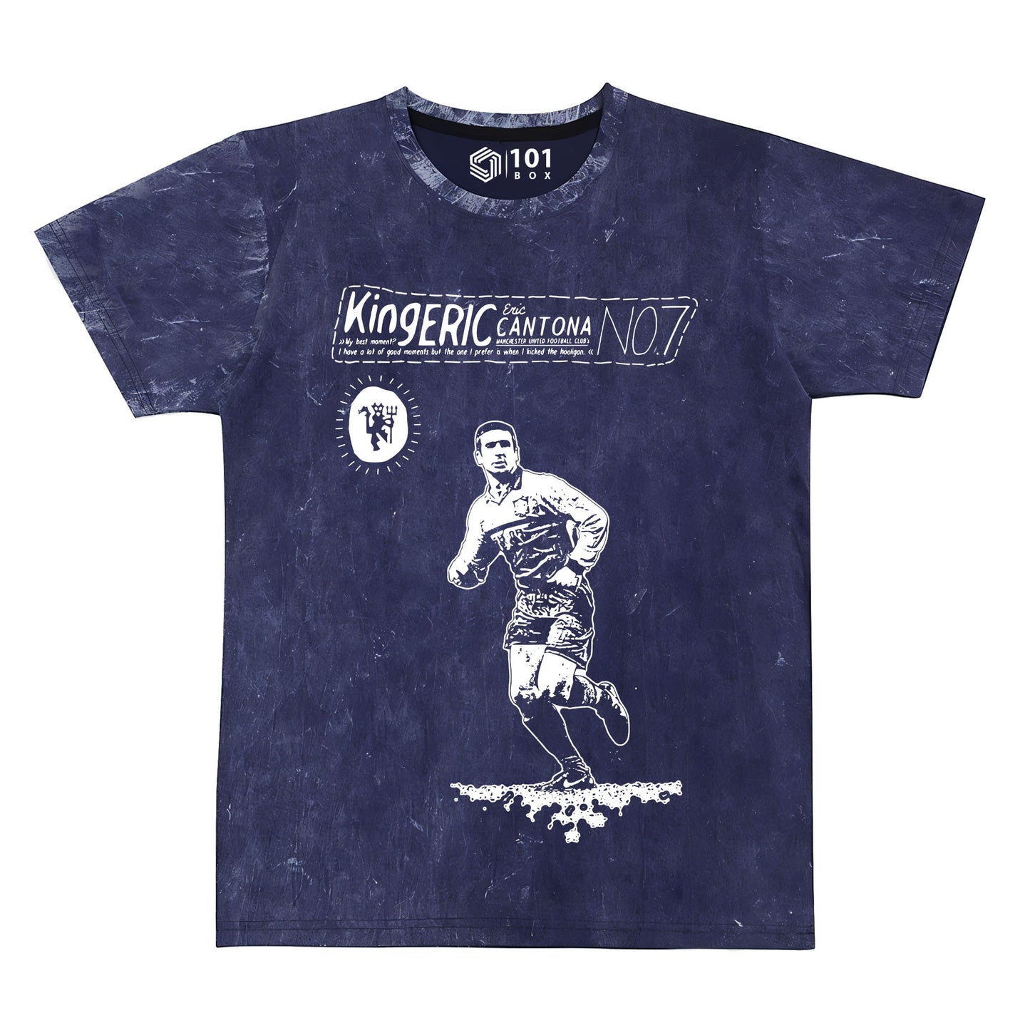 Eric Cantona T-Shirt Jersey Shirt Kit Top
