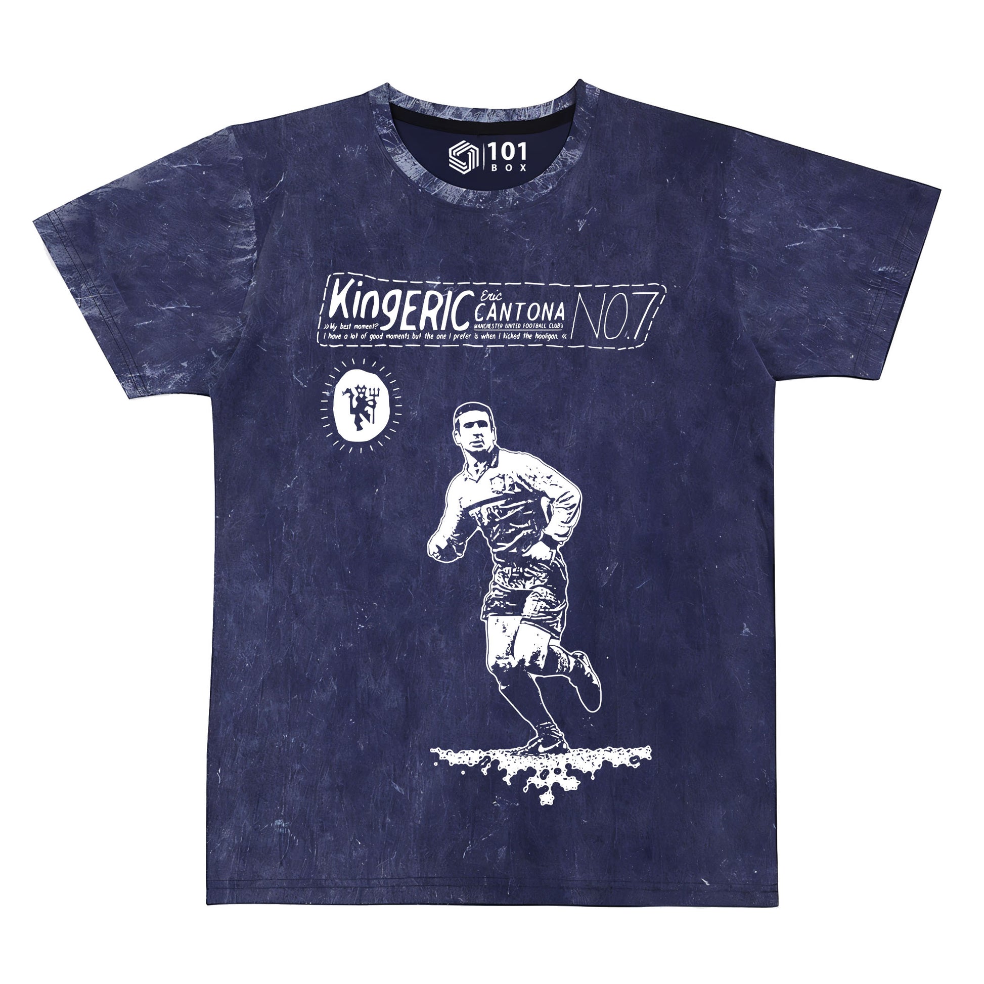 Eric Cantona T-Shirt Jersey Shirt Kit Top