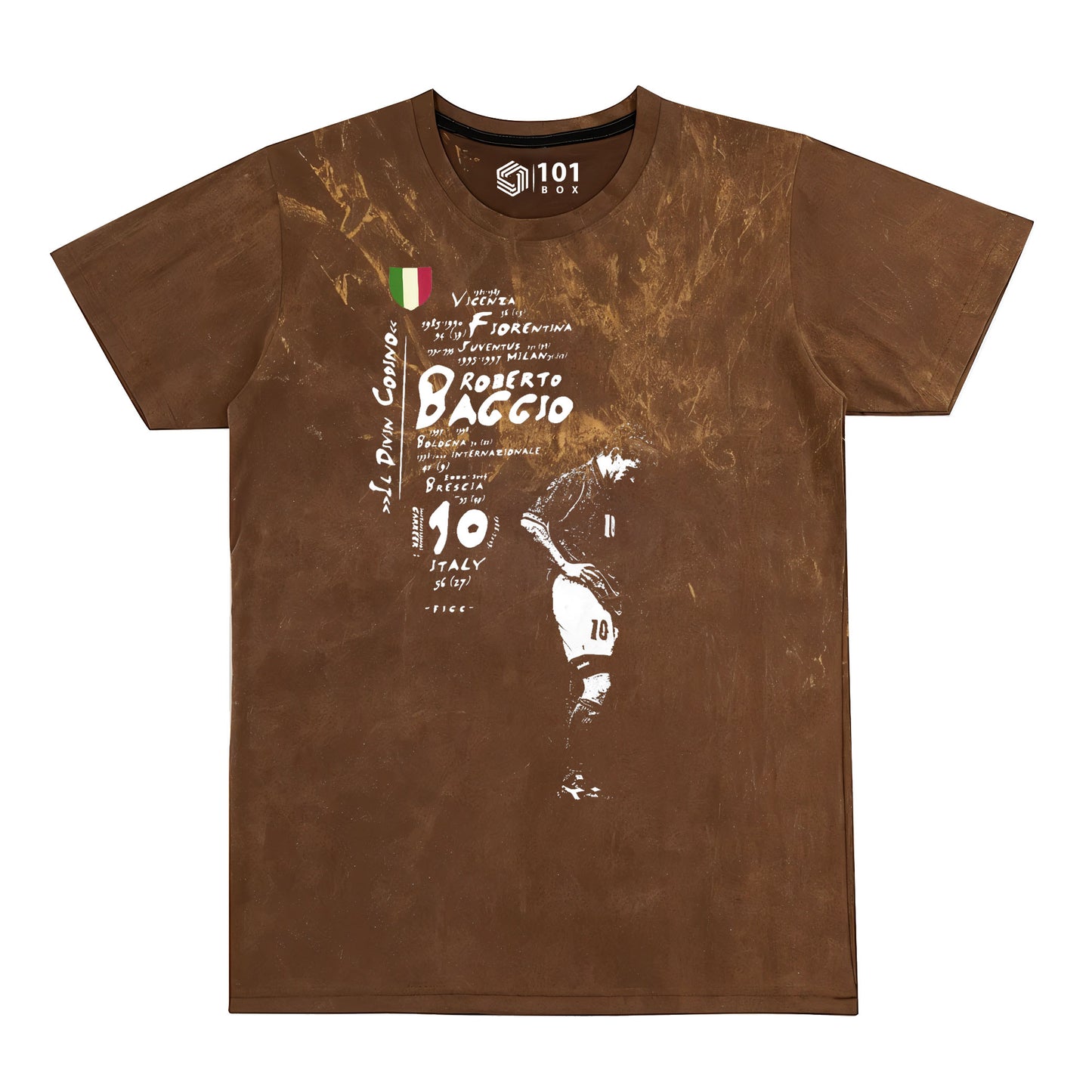 Roberto Baggio T-Shirt Jersey Shirt Kit Top