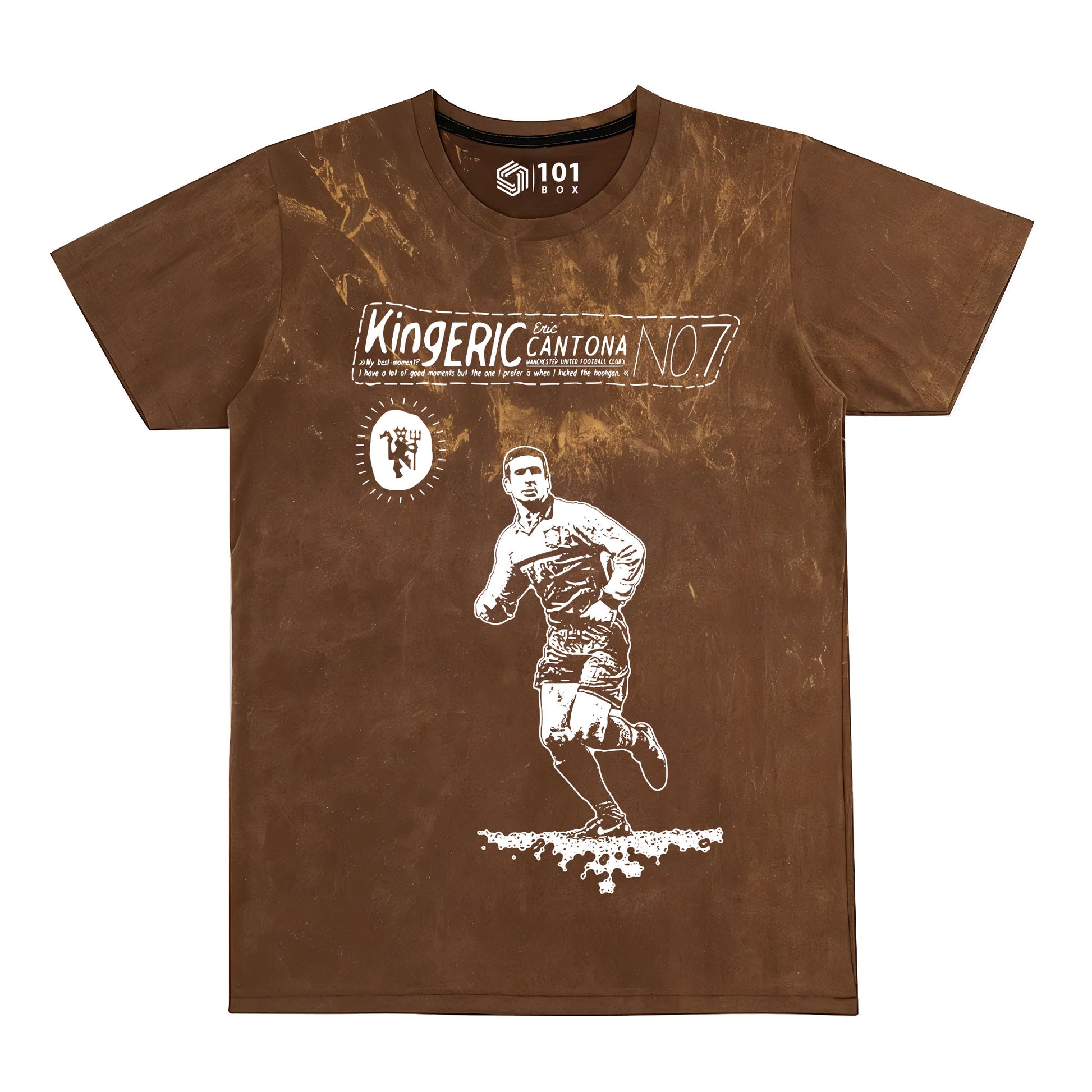 Eric Cantona T-Shirt Jersey Shirt Kit Top