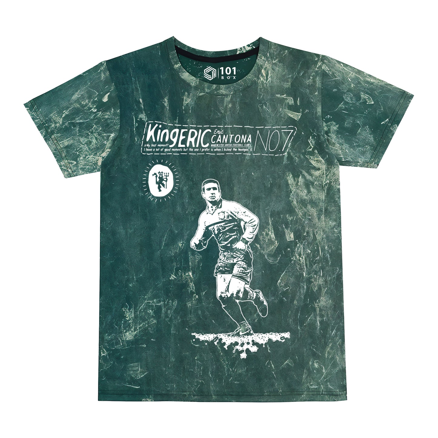 Eric Cantona T-Shirt Jersey Shirt Kit Top