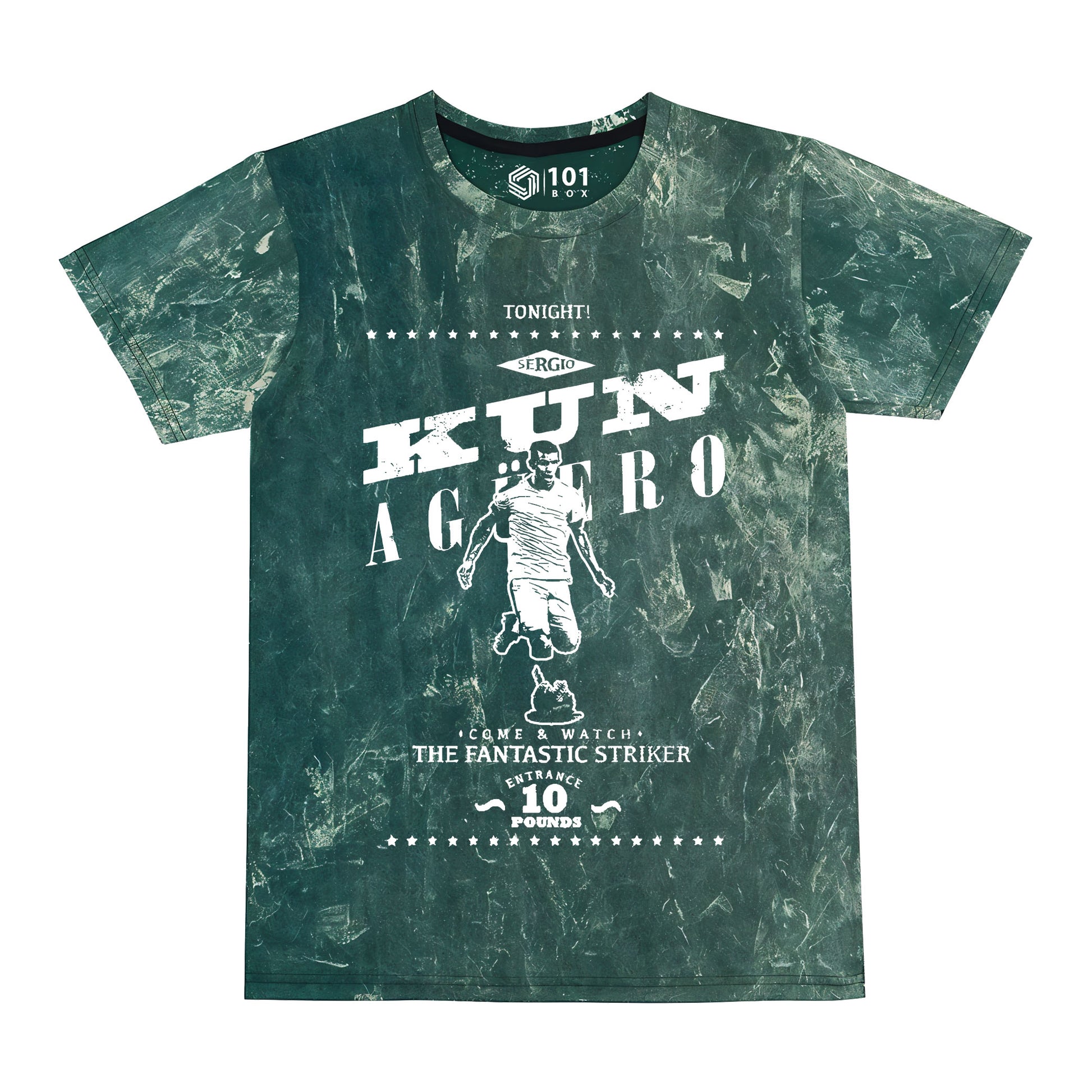 Sergio Agüero T-Shirt Jersey Shirt Kit Top
