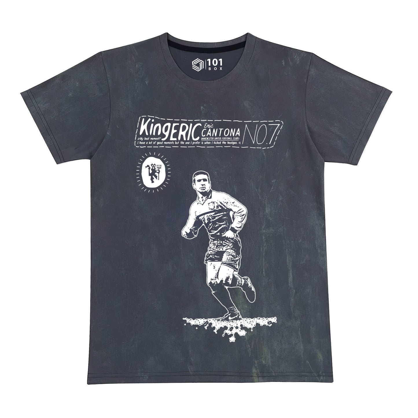 Eric Cantona T-Shirt Jersey Shirt Kit Top