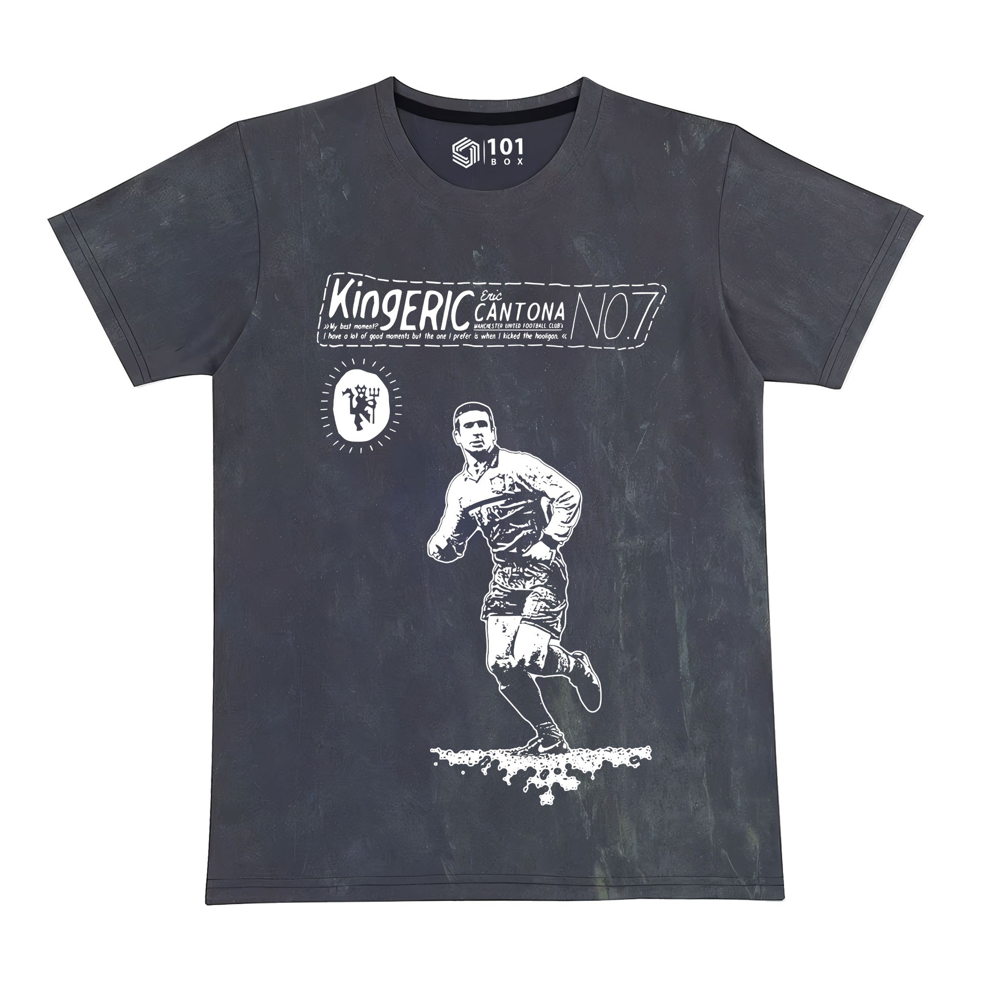 Eric Cantona T-Shirt Jersey Shirt Kit Top