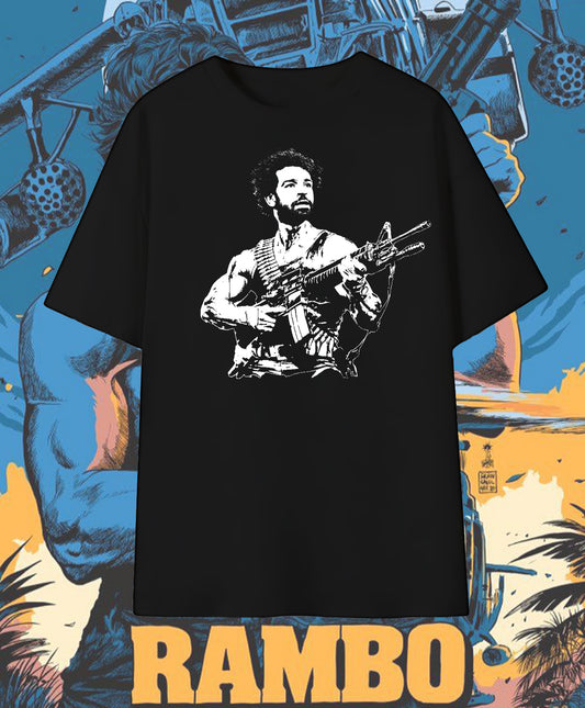 Mo Salah "Rambo" Parody T-Shirt