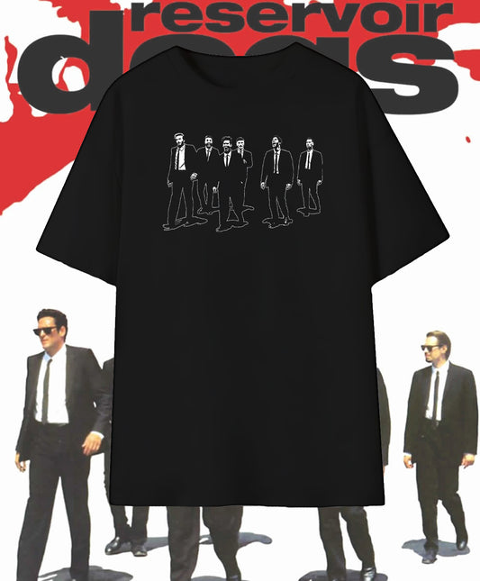 Inter Miami Reservoir Dogs Parody T-Shirt – Retro Cult Movie Football Graphic Tee