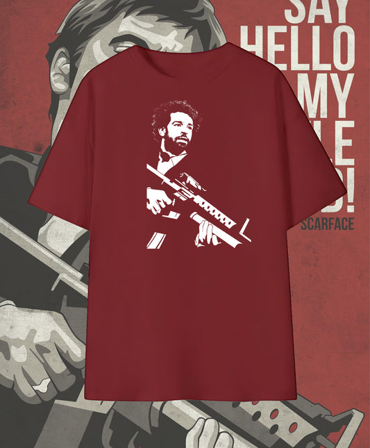 Mo Salah "Scarface" Parody T-Shirt