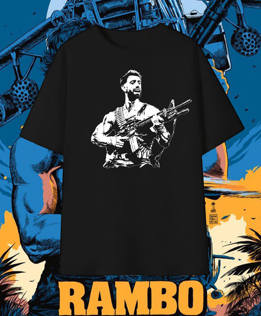 Manchester United "Rambo" Parody T-Shirt - Choose Your Player!!
