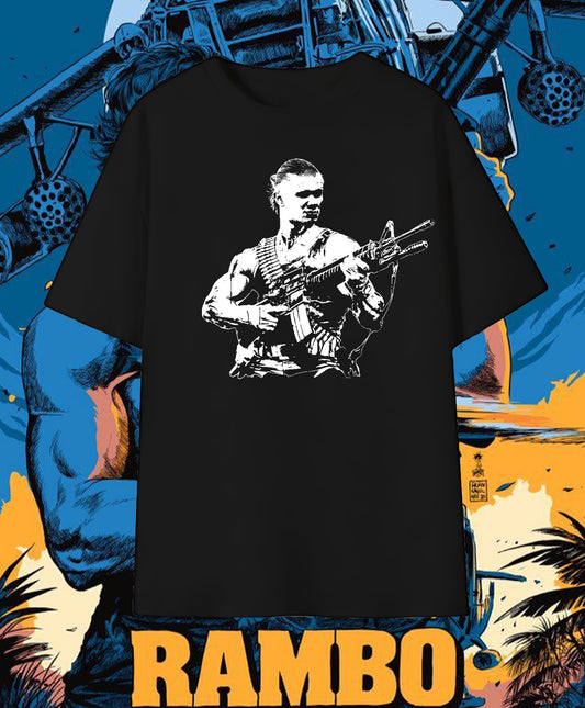 Manchester City "Rambo" Parody T-Shirt - Choose Your Player!!