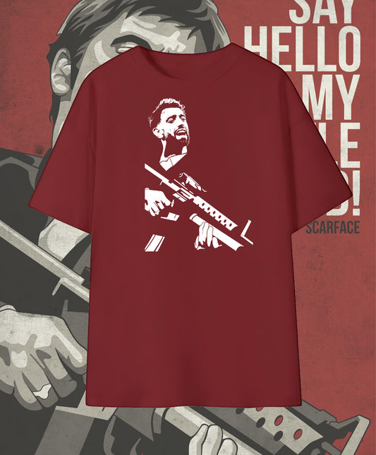 Bruno Fernandes "Scarface" Parody T-Shirt