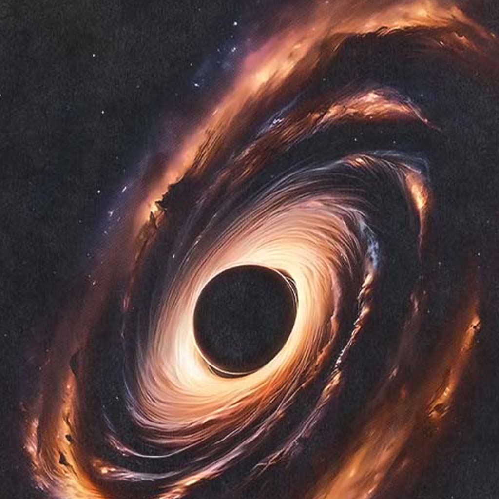 Black Hole T-Shirt - XXXL Print