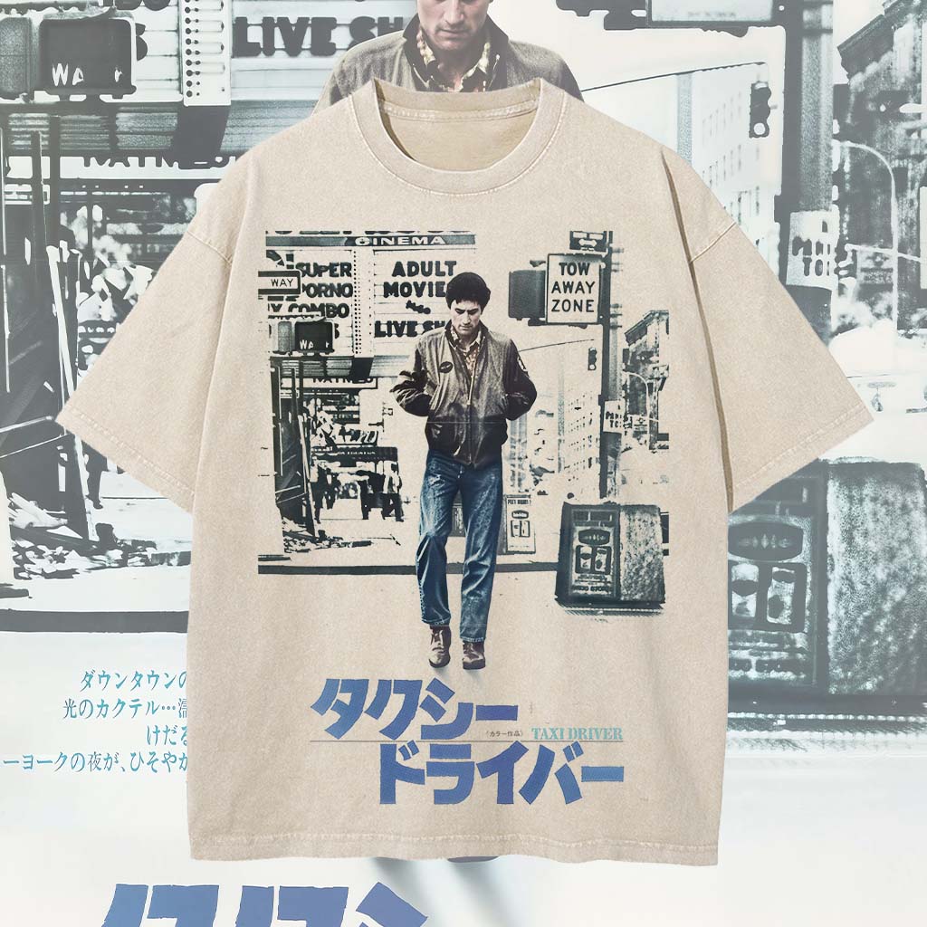 Taxi Driver T-Shirt - XXXL Print