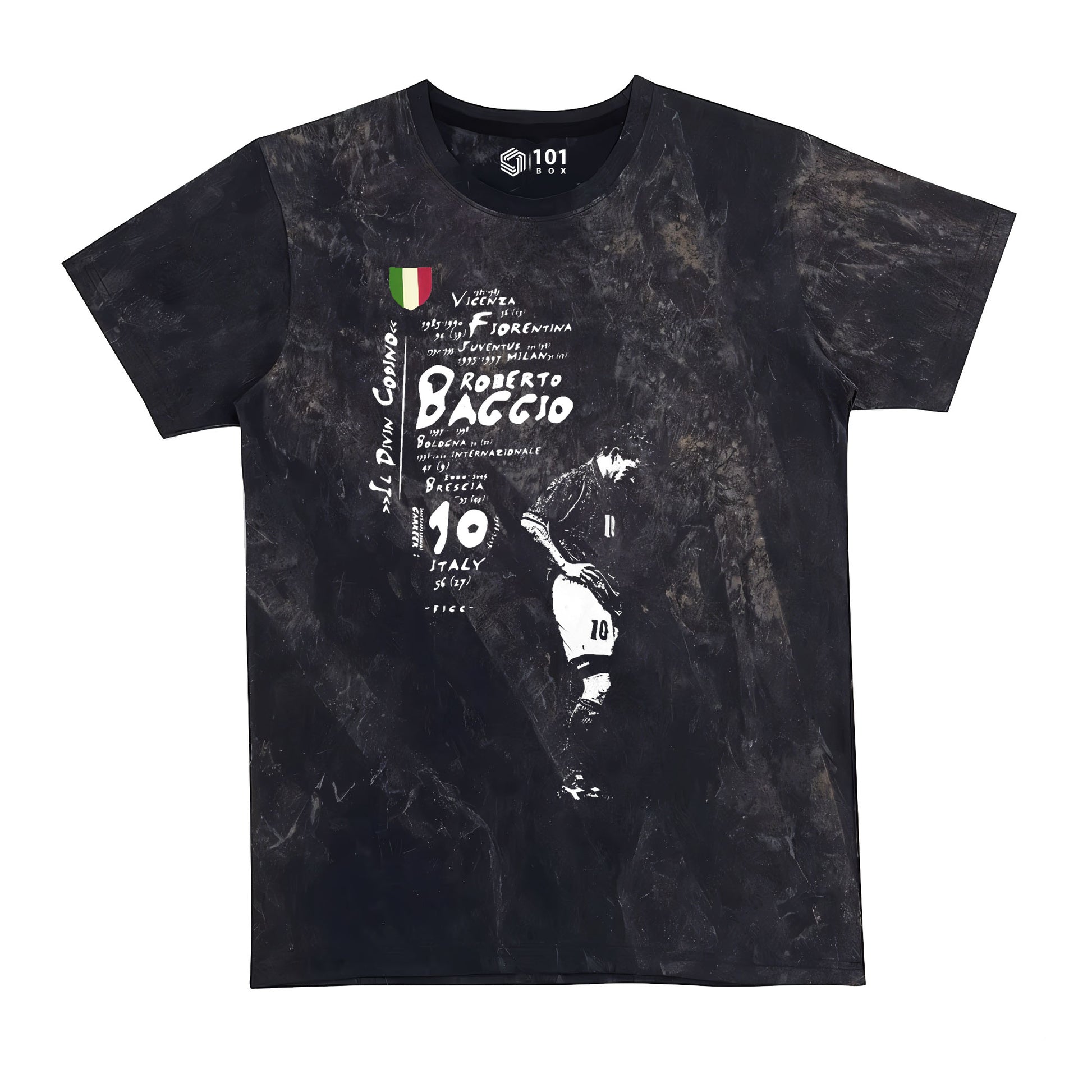 Roberto Baggio T-Shirt Jersey Shirt Kit Top