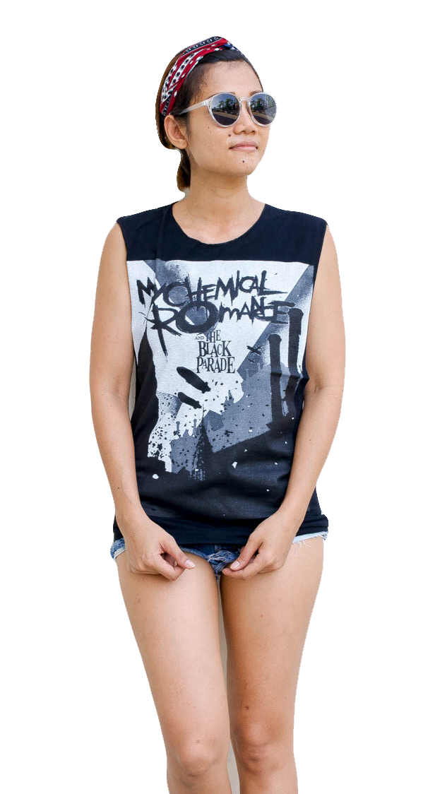Ladies My Chemical Romance Vest Tank-Top Singlet Sleeveless T-Shirt