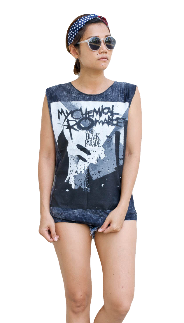 Ladies My Chemical Romance Vest Tank-Top Singlet Sleeveless T-Shirt