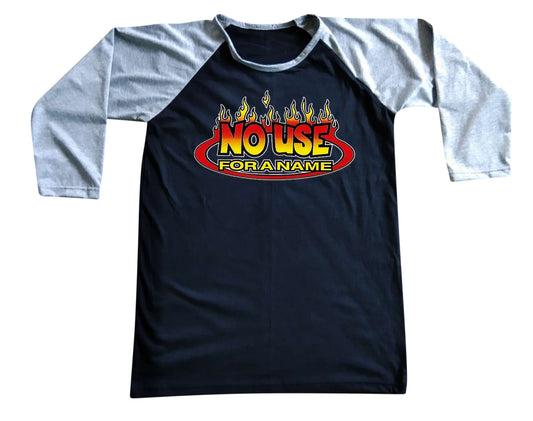 Unisex No Use For A Name NUFAN Raglan 3/4 Sleeve Baseball T-Shirt