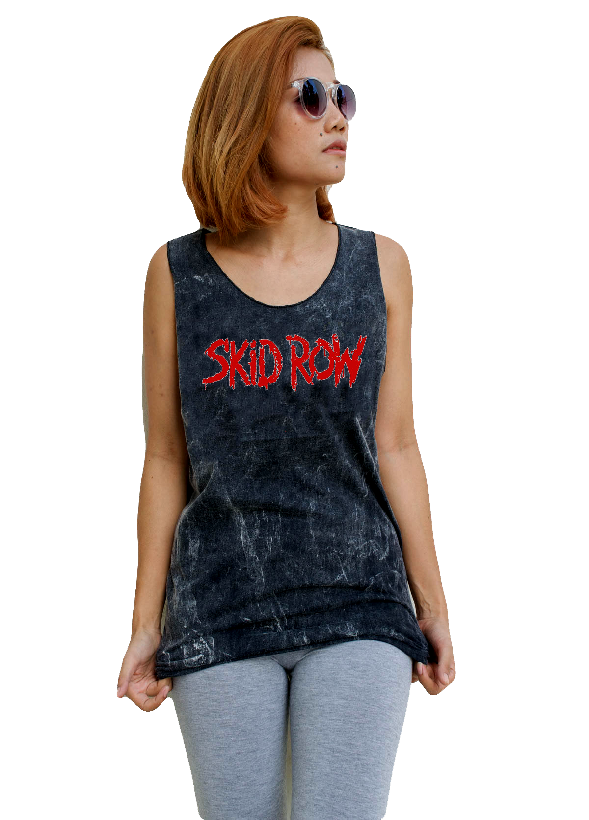 Unisex Skid Row Tank-Top Singlet vest Sleeveless T-shirt