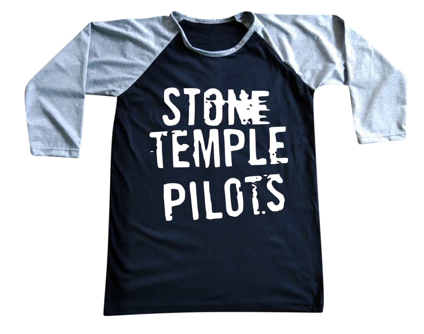 Unisex Stone Temple Pilots Raglan 3/4 Sleeve Baseball T-Shirt