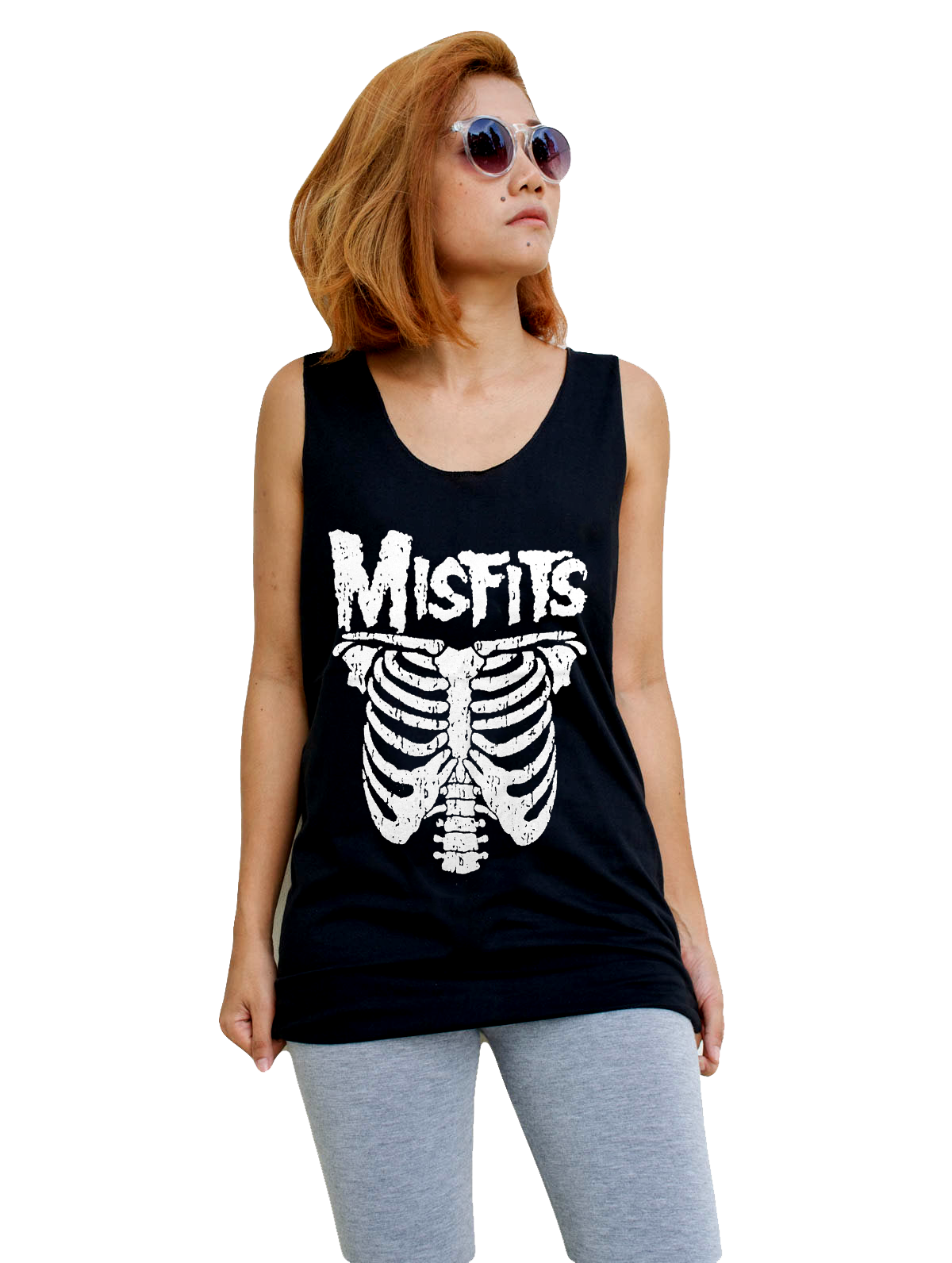 Unisex Misfits Tank-Top Singlet vest Sleeveless T-shirt