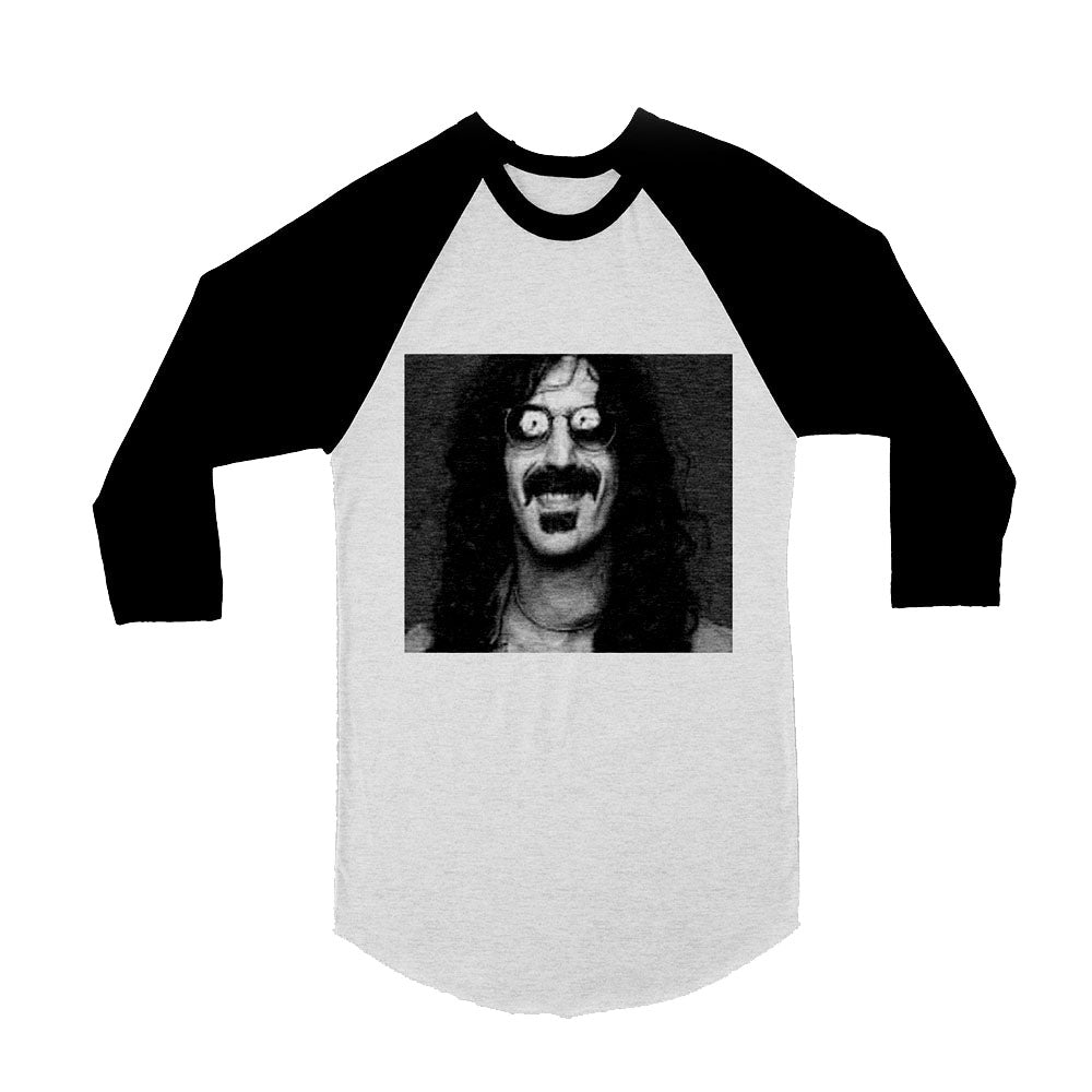 Unisex Frank Zappa 3/4 Sleeve Baseball T-Shirt