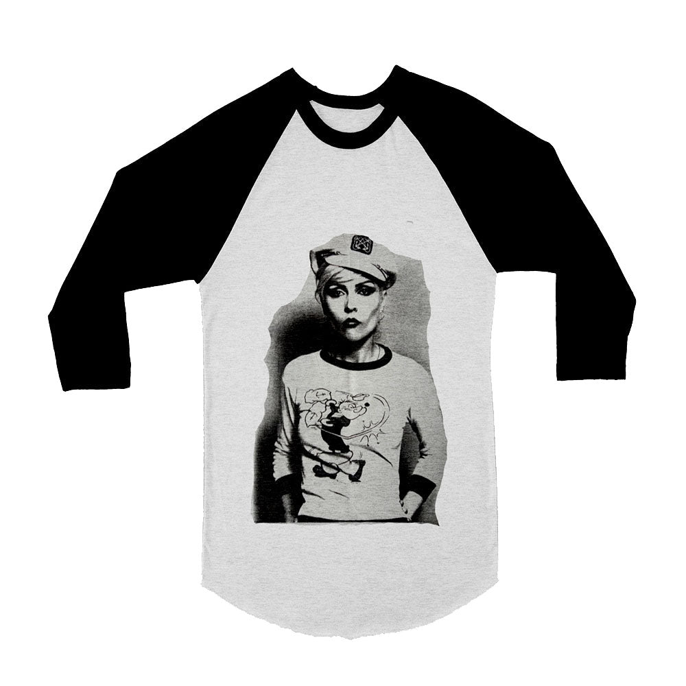 Unisex Blondie Debbie Harry 3/4 Sleeve Baseball T-Shirt