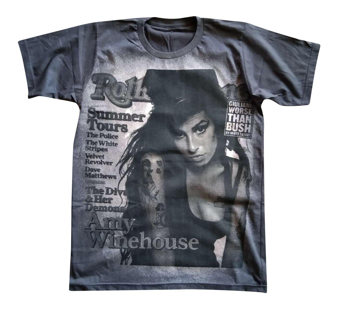 Amy Winehouse Short Sleeve T-Shirt - 101Box