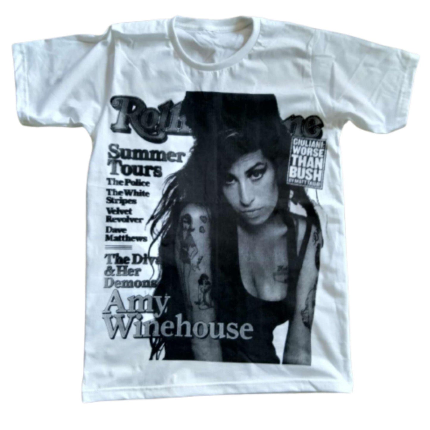 Amy Winehouse Short Sleeve T-Shirt - 101Box