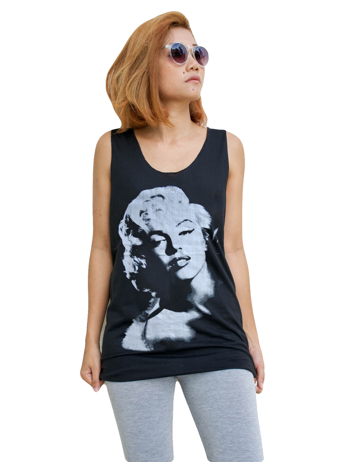 Unisex Marilyn Monroe Tank-Top Singlet vest Sleeveless T-shirt