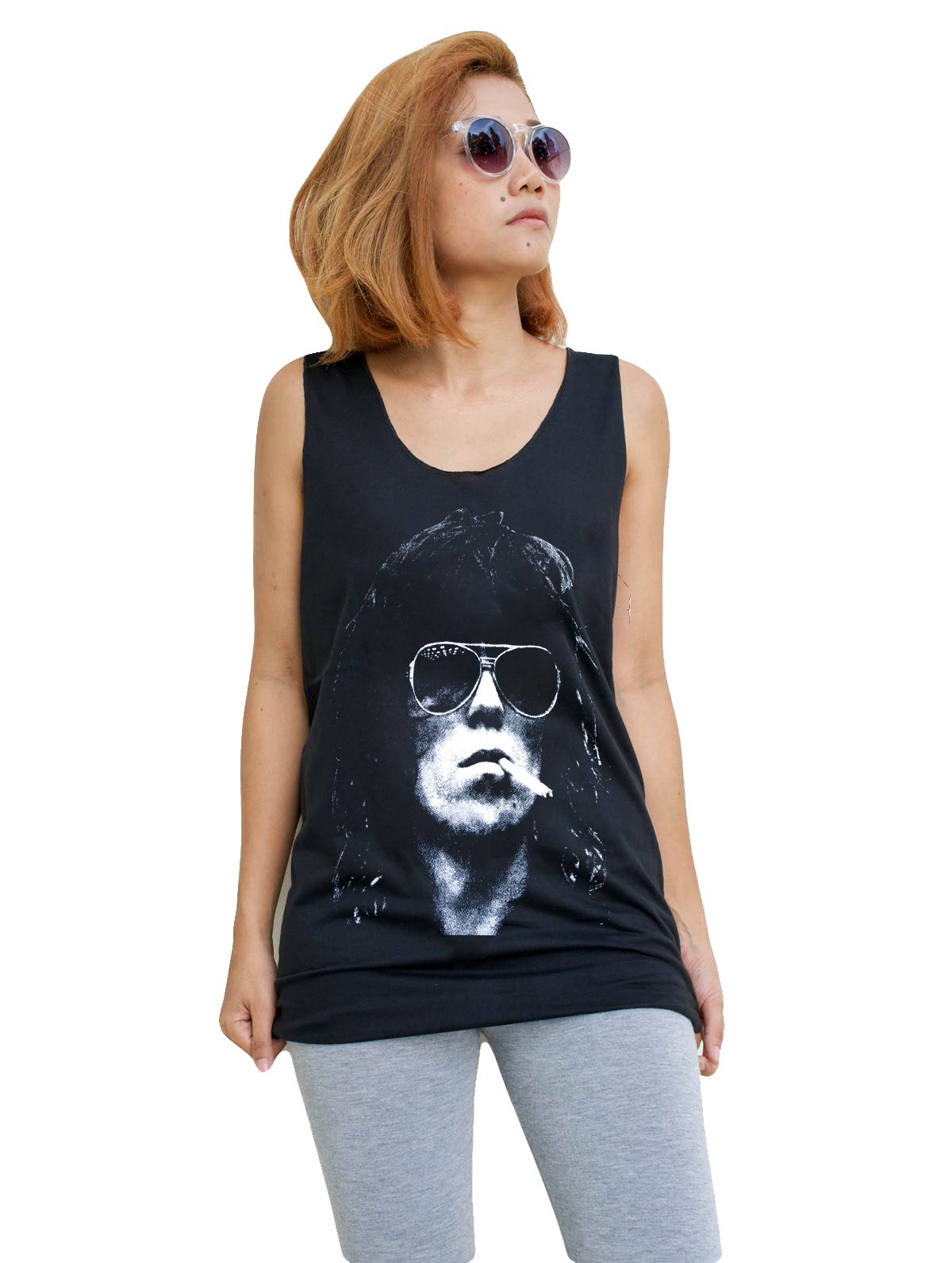 Unisex Keith Richards Tank-Top Singlet vest Sleeveless T-shirt