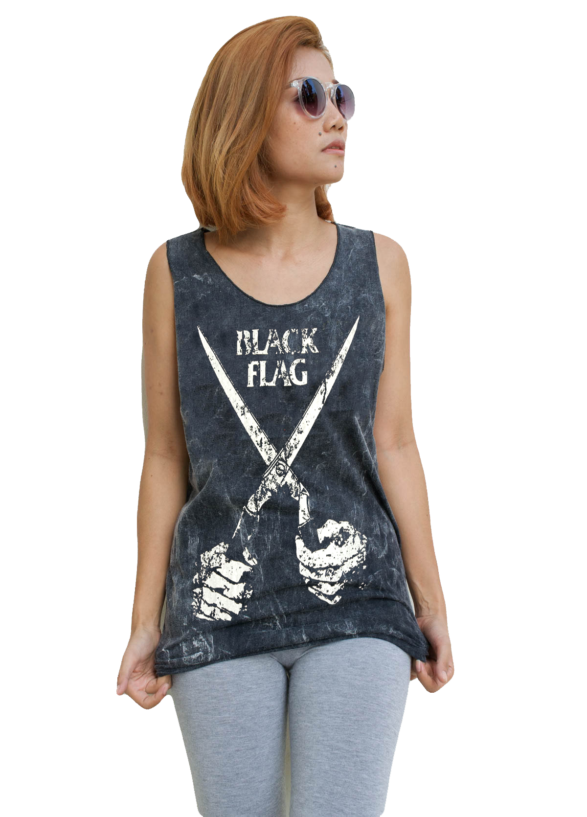 Unisex Black Flag Tank-Top Singlet vest Sleeveless T-shirt