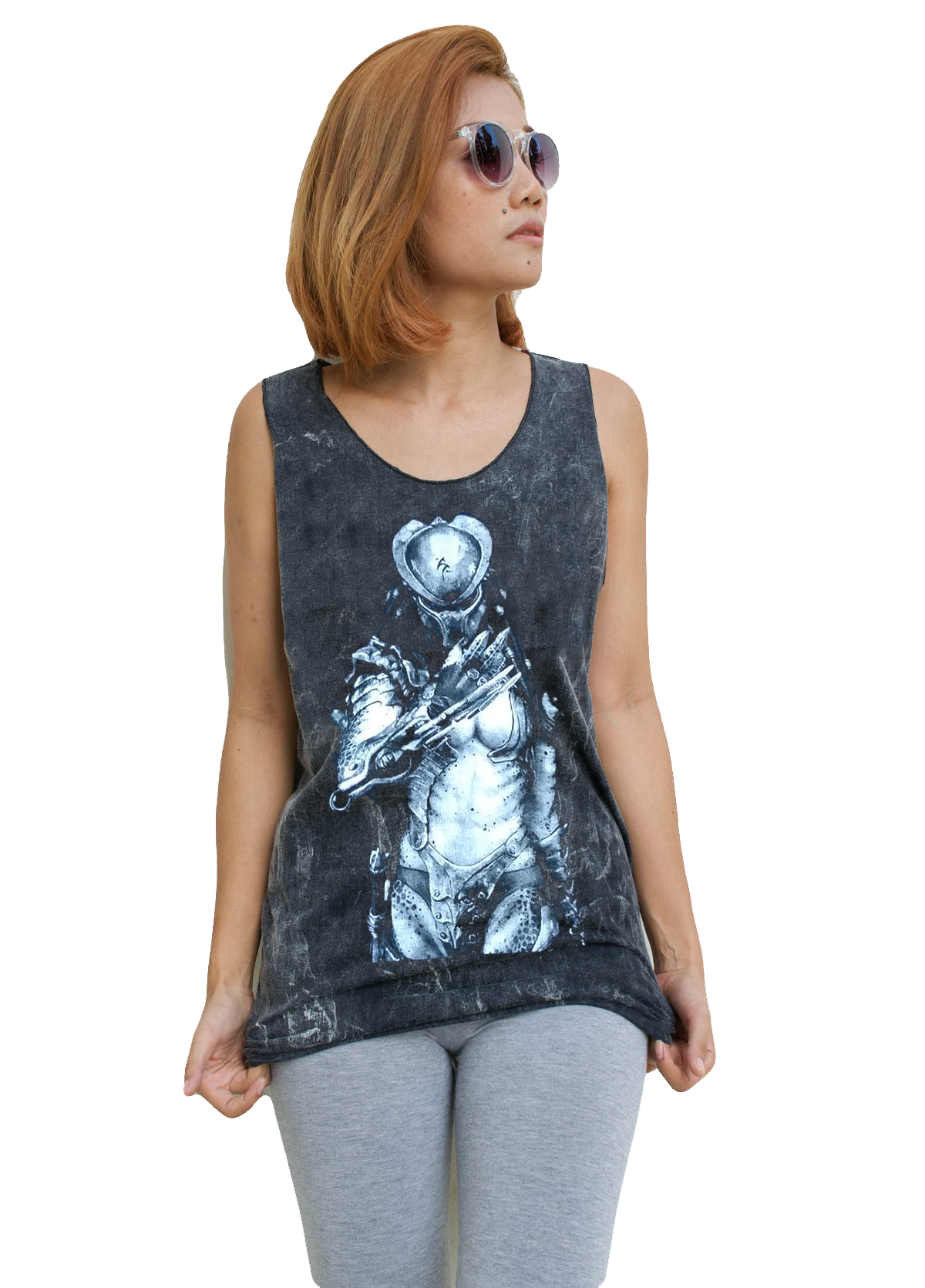 Unisex Predator Tank-Top Singlet vest Sleeveless T-shirt