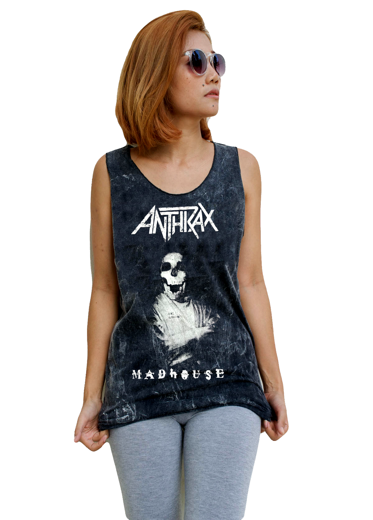 Unisex Anthrax Tank-Top Singlet vest Sleeveless T-shirt
