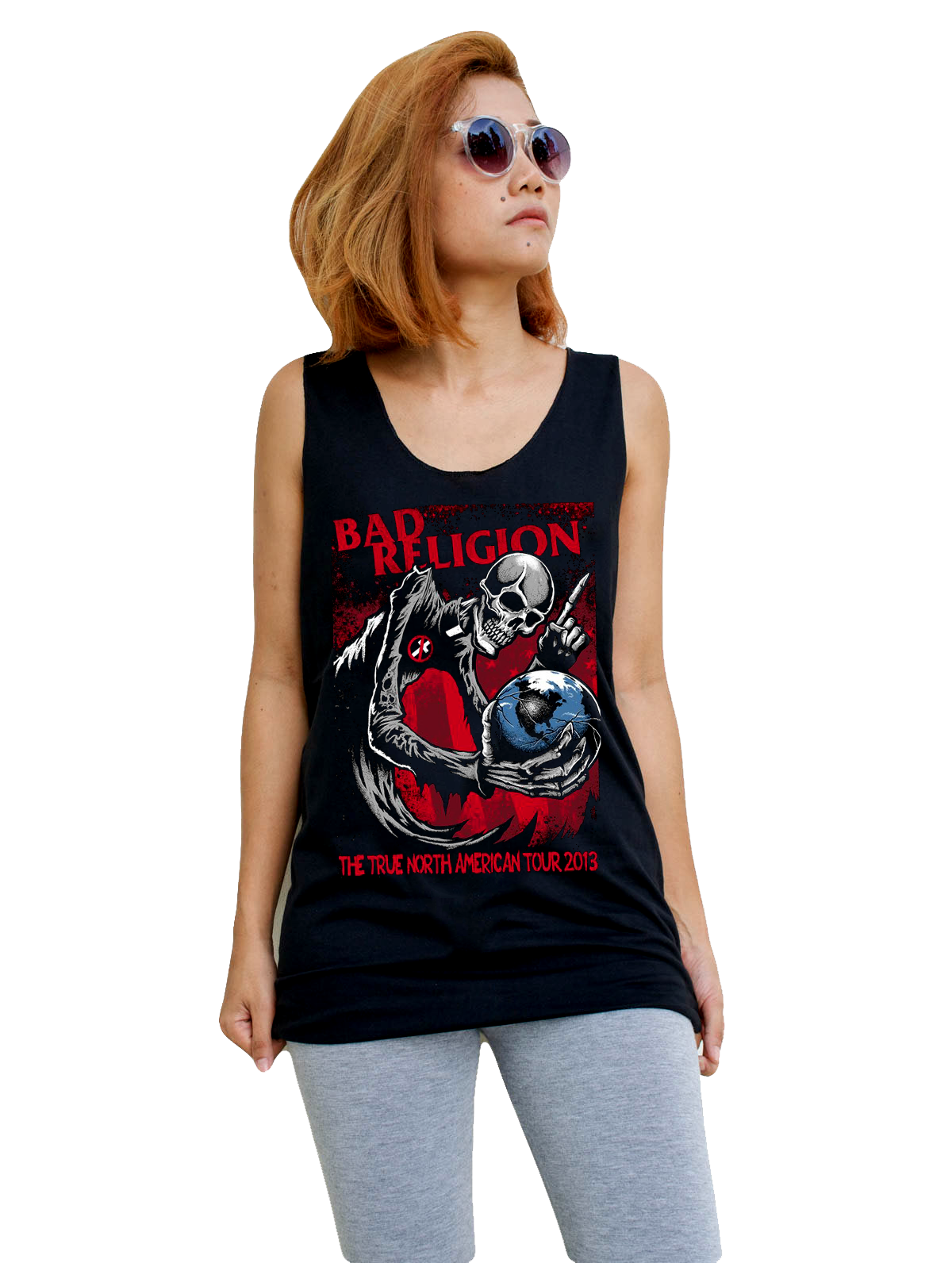 Unisex Bad Religion Tank-Top Singlet vest Sleeveless T-shirt