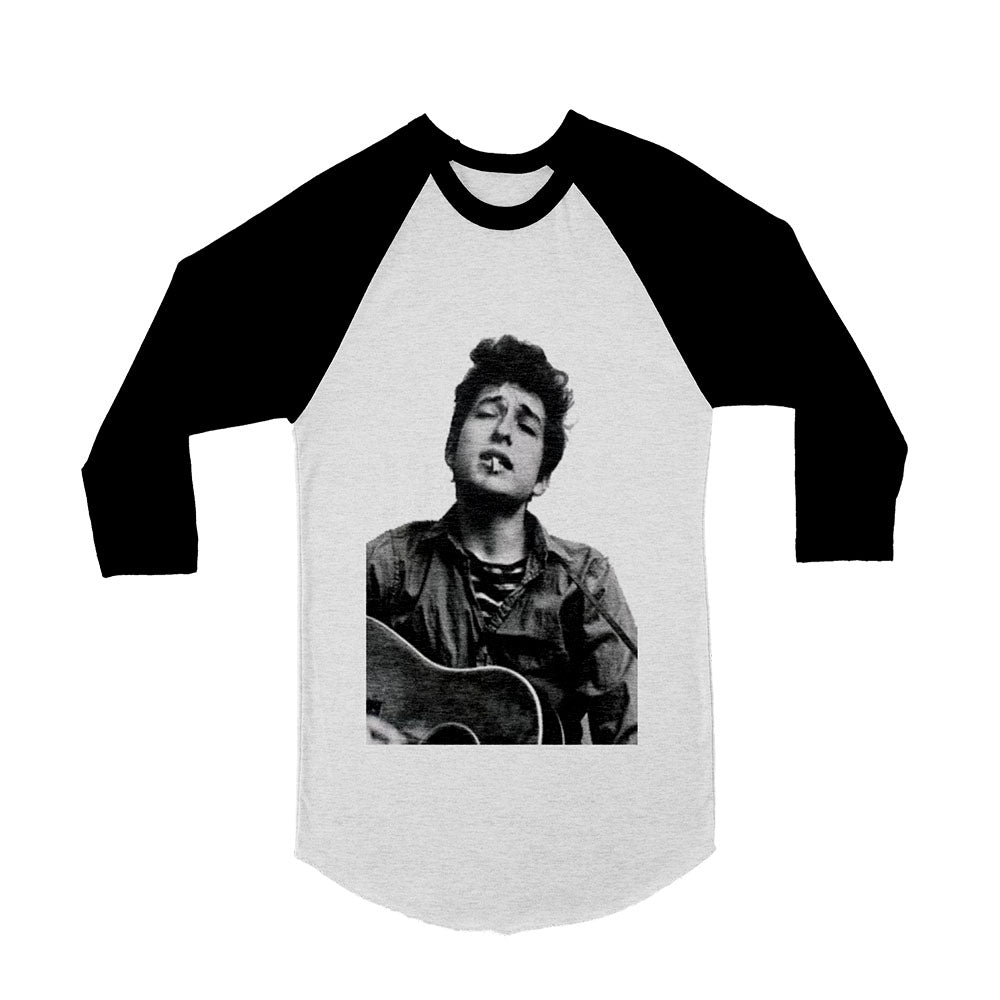 Unisex Bob Dylan 3/4 Sleeve Baseball T-Shirt