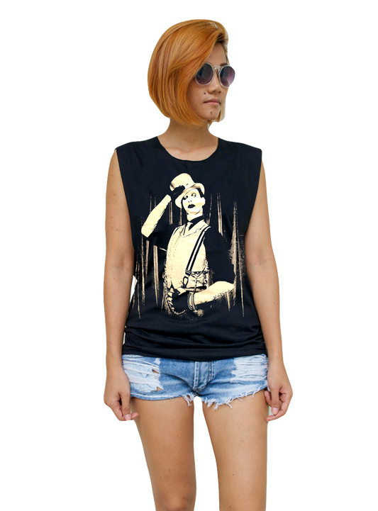 Ladies Marilyn Manson Vest Tank-Top Singlet Sleeveless T-Shirt