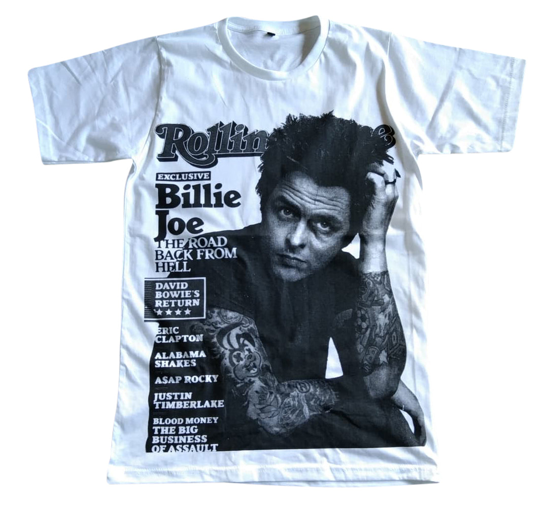 Billie-Joe Armstrong Green Day Short Sleeve T-Shirt