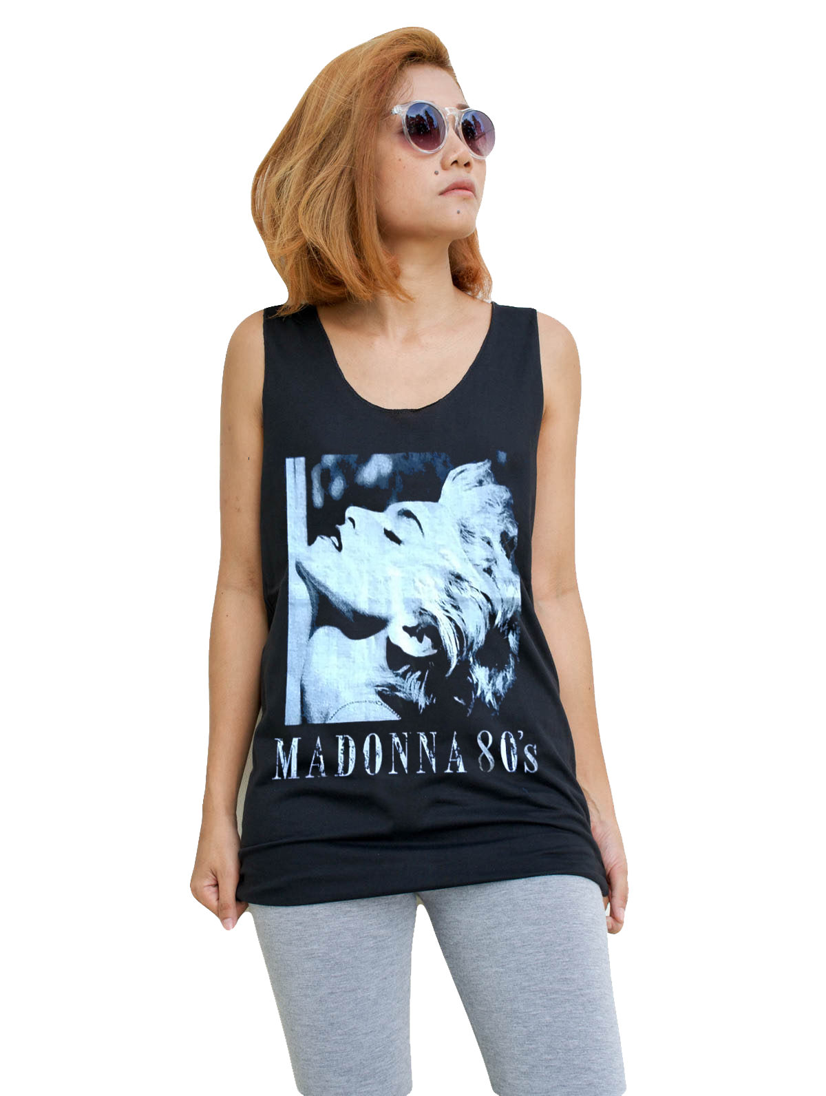 Unisex Madonna Tank-Top Singlet vest Sleeveless T-shirt