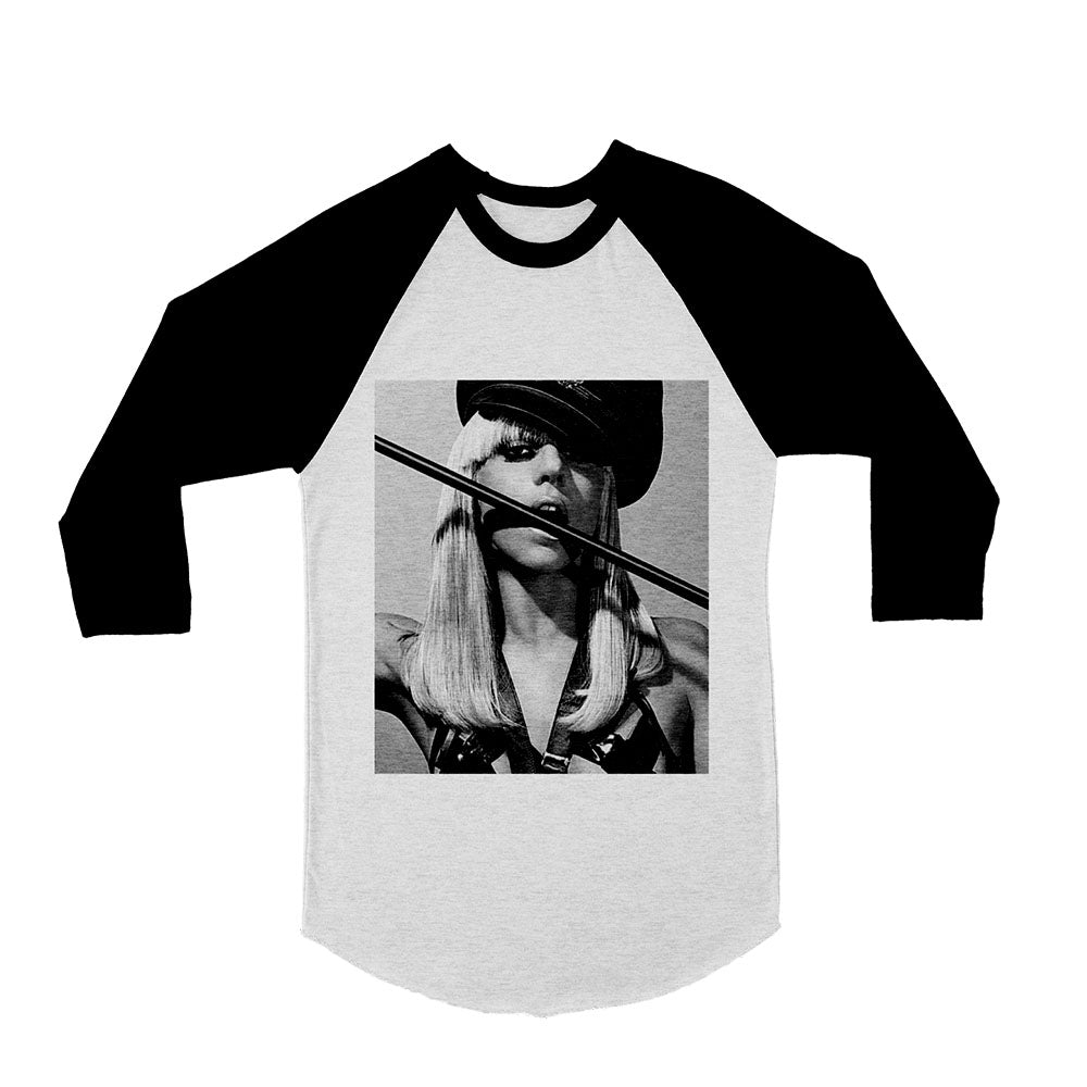 Unisex Lady Gaga 3/4 Sleeve Baseball T-Shirt