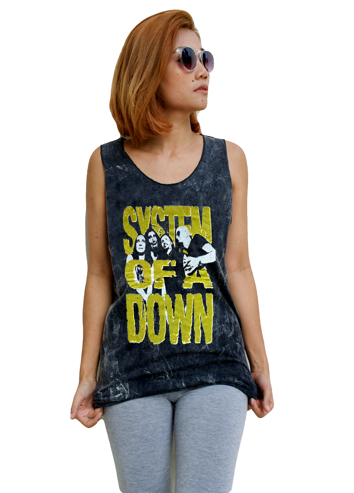 Unisex System Of A Down Tank-Top Singlet vest Sleeveless T-shirt