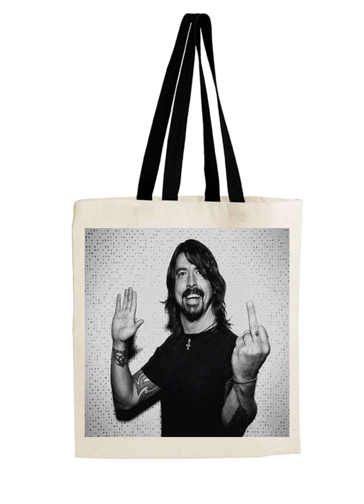 Dave Grohl Foo Fighters Tote Bag