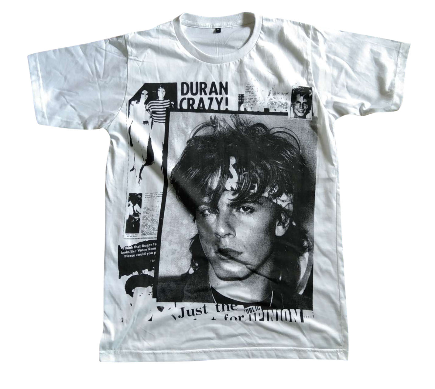 Duran Duran Simon Le Bon Short Sleeve T-Shirt