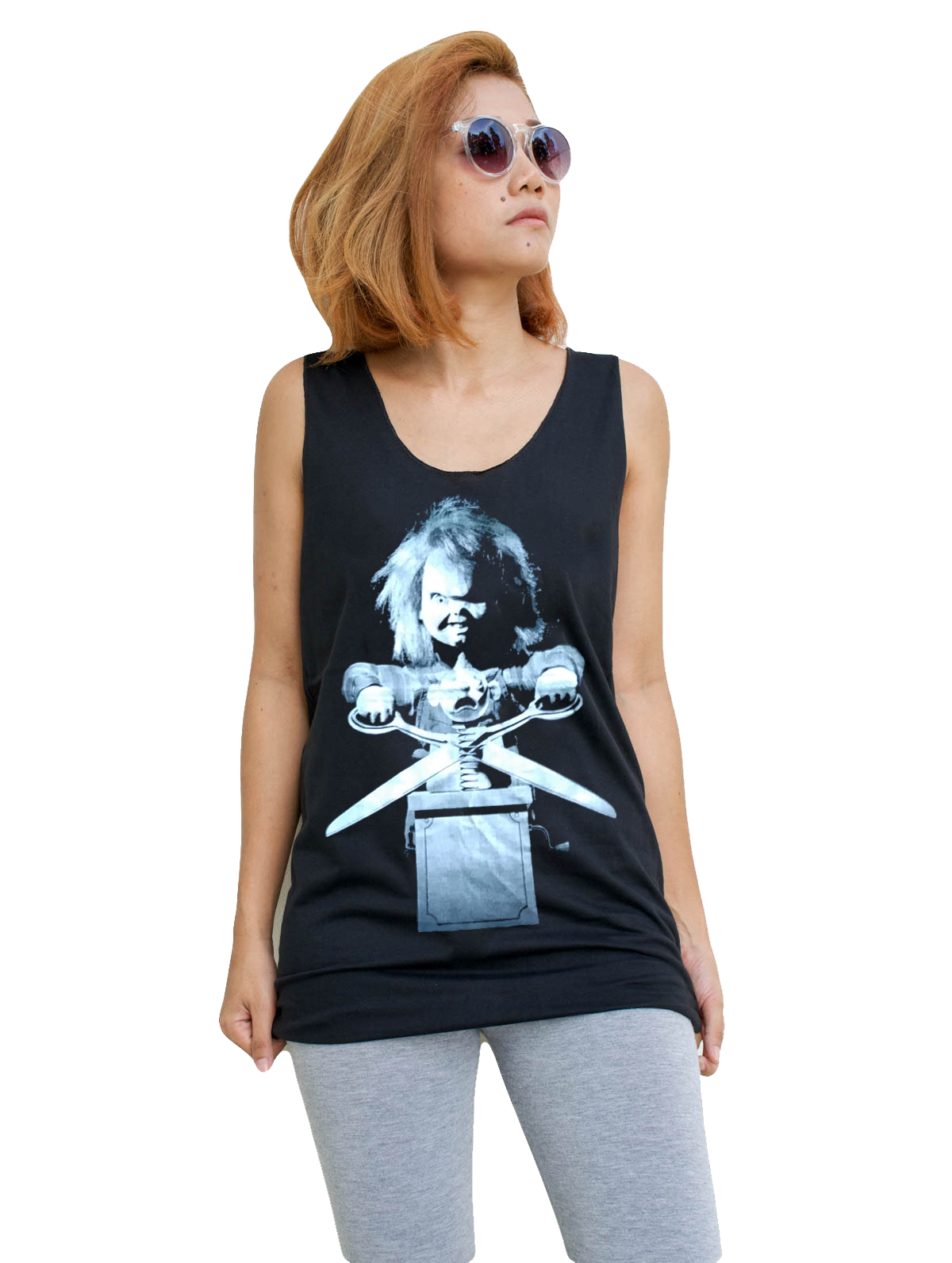 Unisex Chucky Childs Play Tank-Top Singlet vest Sleeveless T-shirt