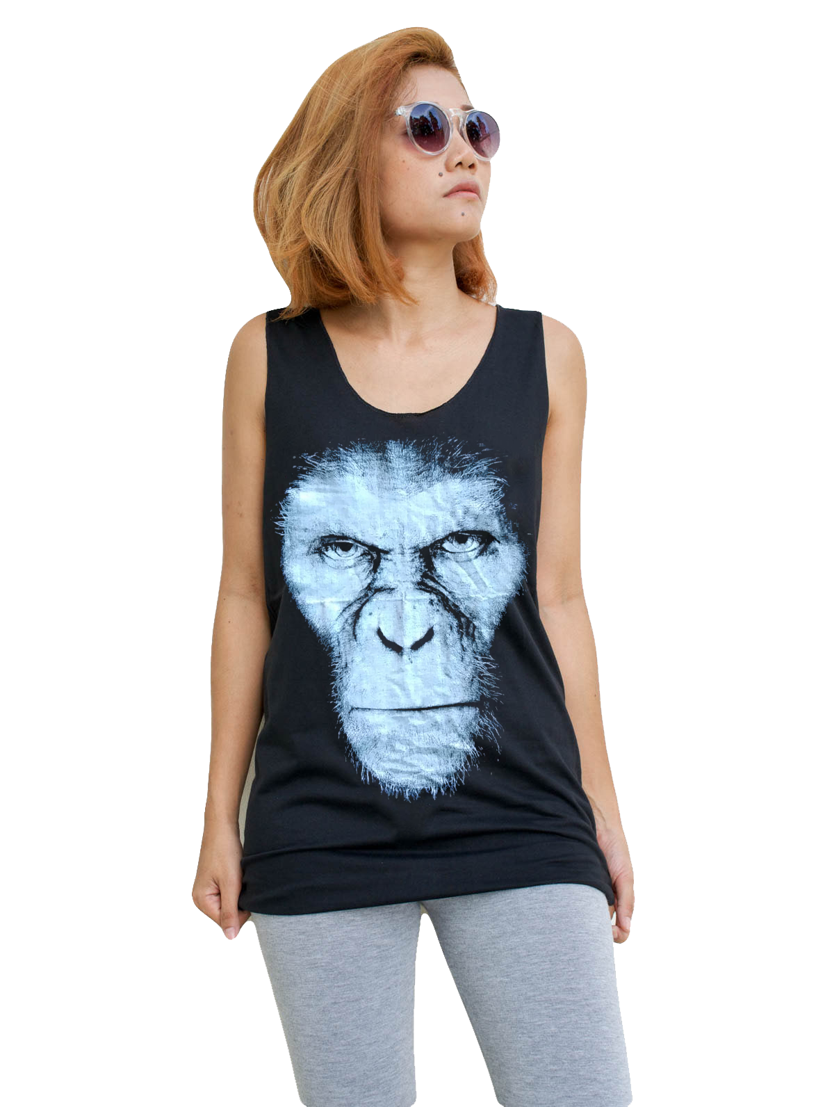 Unisex Caesar Planet Of The Apes Tank-Top Singlet vest Sleeveless T-shirt