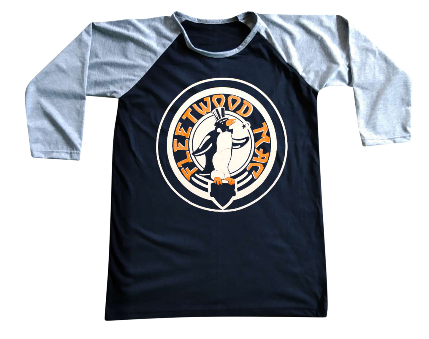 Unisex Fleetwood Mac Raglan 3/4 Sleeve Baseball T-Shirt